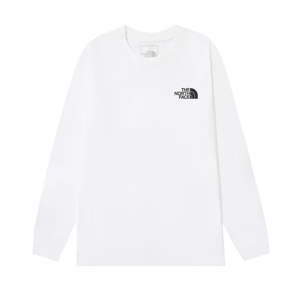 The North Face Simple Dome Logo Long-Sleeve T-Shirt White - 1
