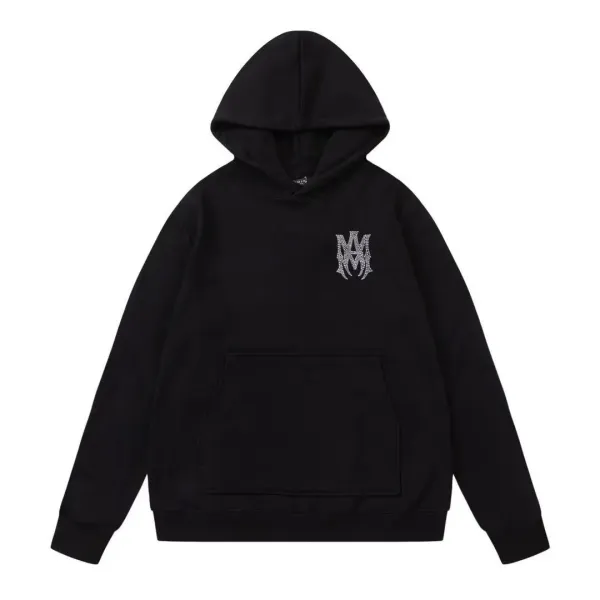 Amiri Angel Hoodie Black - 28