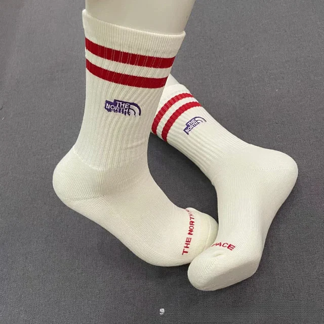 The North Face Socks Ribbed crew with contrast double stripes product detail image 7