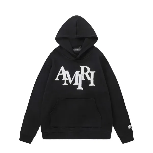 Amiri Angel Hoodie Black - 49