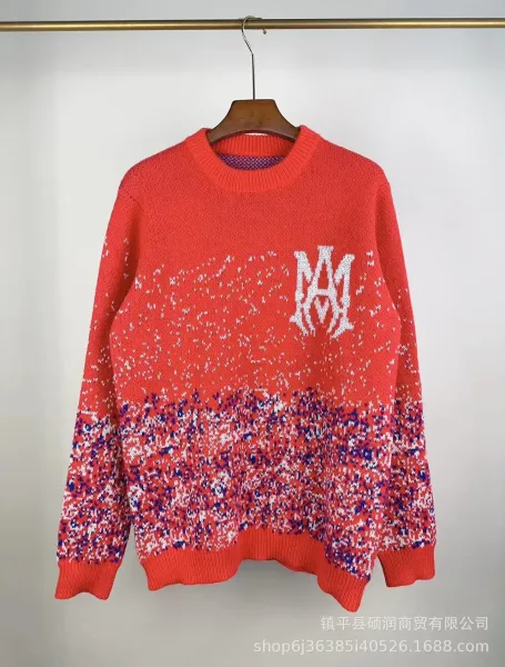 MM6 Maison Margiela Multicolor Speckled Logo Sweater - 1
