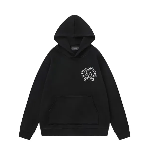 Amiri Angel Hoodie Black - 57
