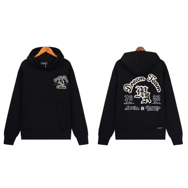 Amiri Dream Team 76/22 Black Hoodie - 1