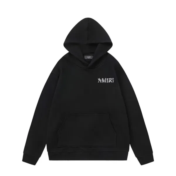 Amiri Angel Hoodie Black - 66