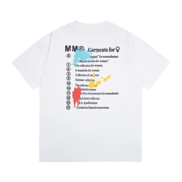 Maison Margiela MM6 Garments for Women T-Shirt White - 1