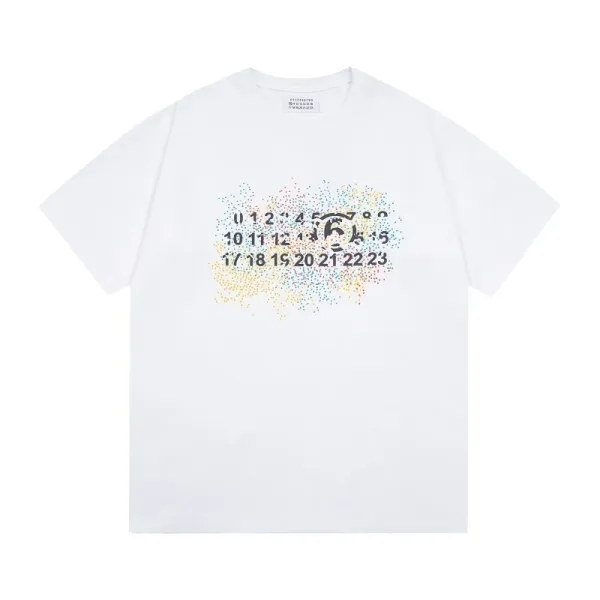 Off-White 123456 Graphic T-Shirt Black - 8