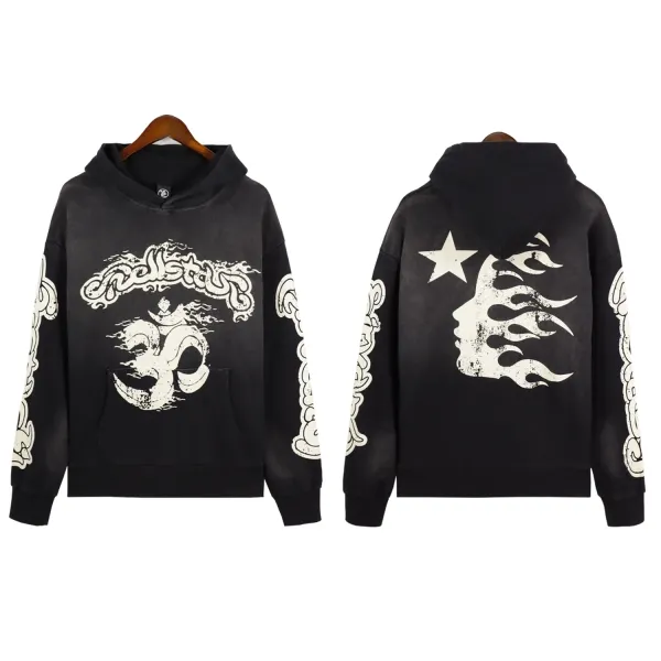 Hellstar Red Graphic Hoodie - 8