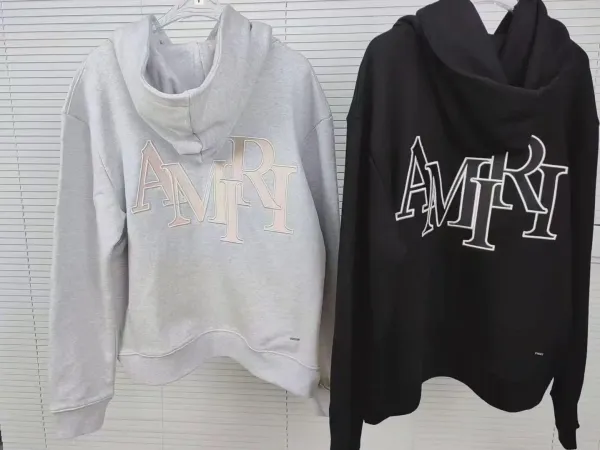 Amiri Angel Hoodie Black - 11