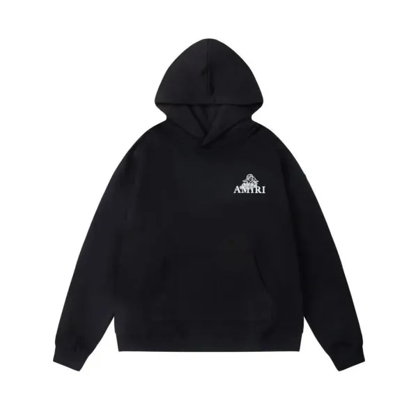 Amiri Angel Hoodie Black - 33