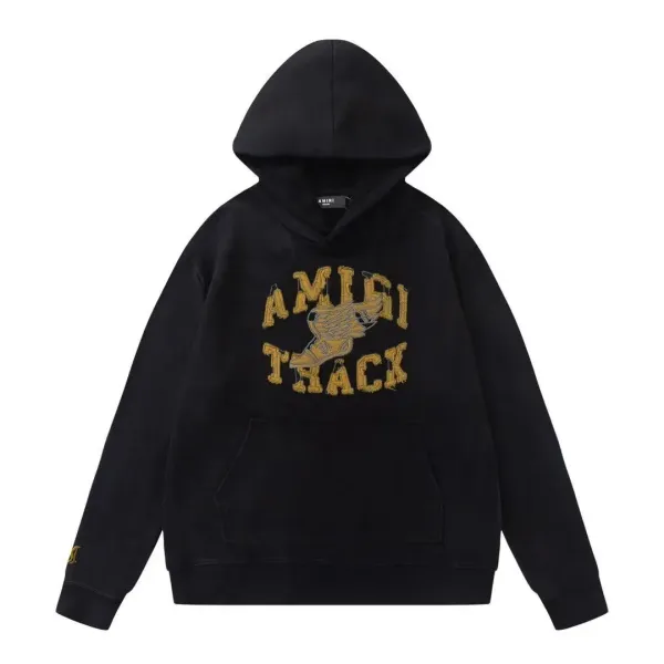 Amiri Angel Hoodie Black - 46
