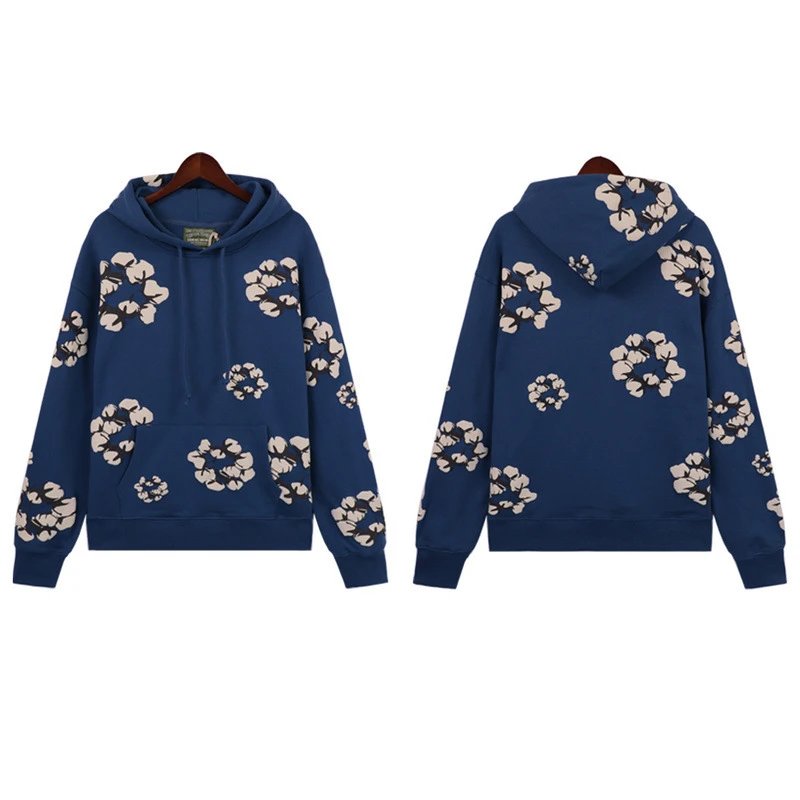 Gucci Floral Print Navy Blue Sweatpants - 9