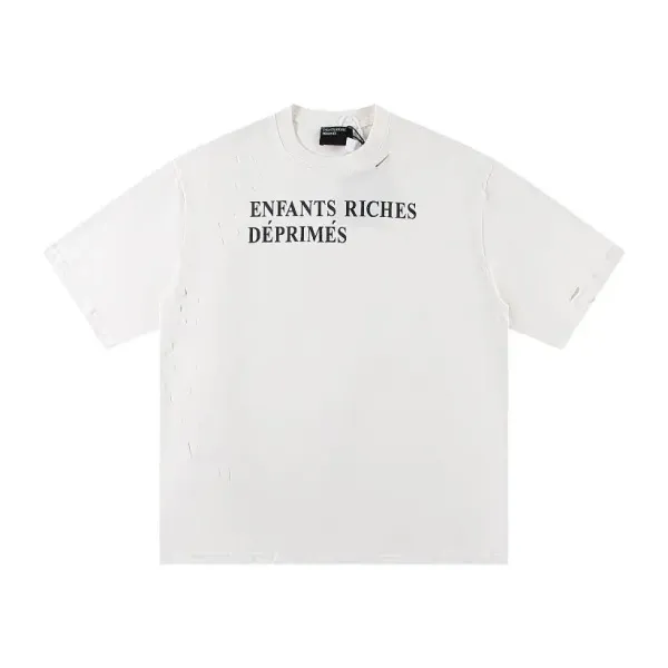 Maison Margiela Tabi Distressed T-Shirt White - 1