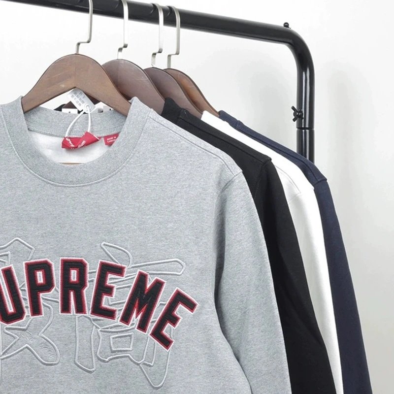 Maison Margiela x Supreme Paris 1984 Hoodie Gray - 3