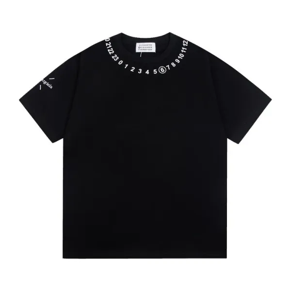 Off-White 123456 Graphic T-Shirt Black - 11