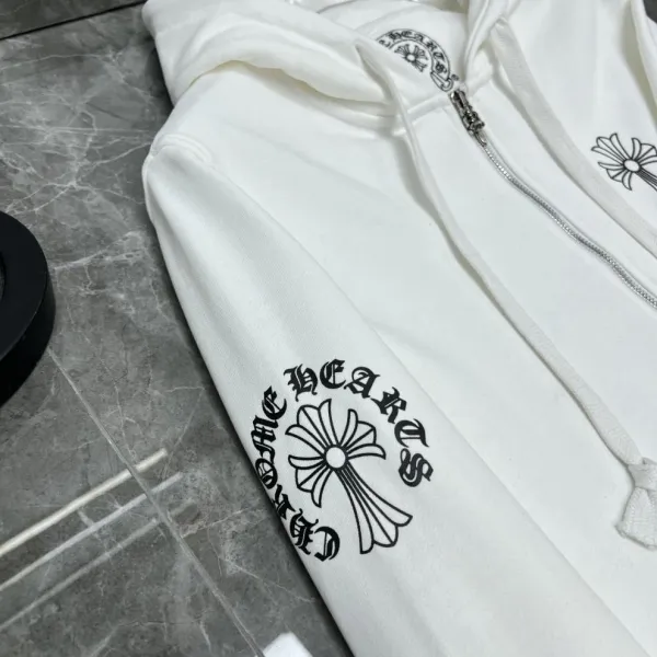 Versace Medusa Crest White Hoodie - 21
