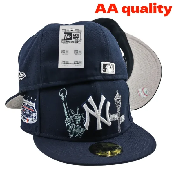 New Era MLB New York Yankees 2008 All-Star Game 59FIFTY Navy Baseball Cap - 1