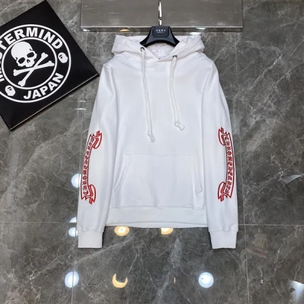 A Bathing Ape x Mastermind Japan Collaboration Hoodie White - 1