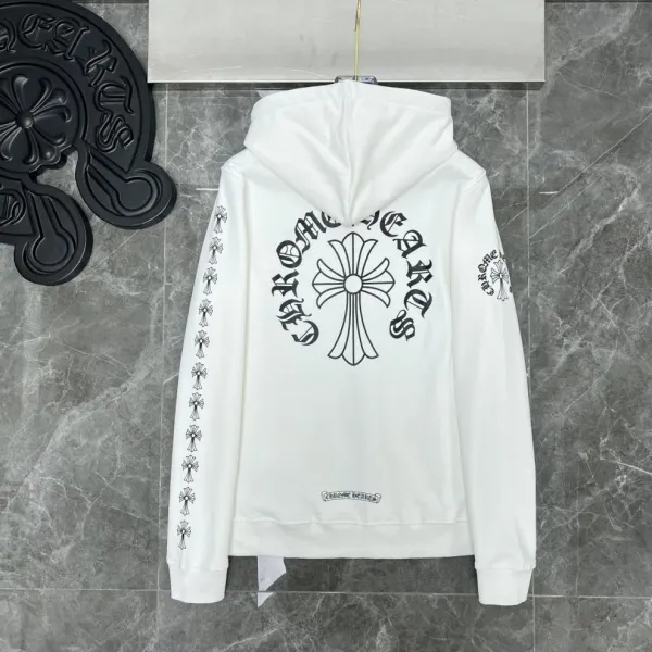 Versace Medusa Crest White Hoodie - 22