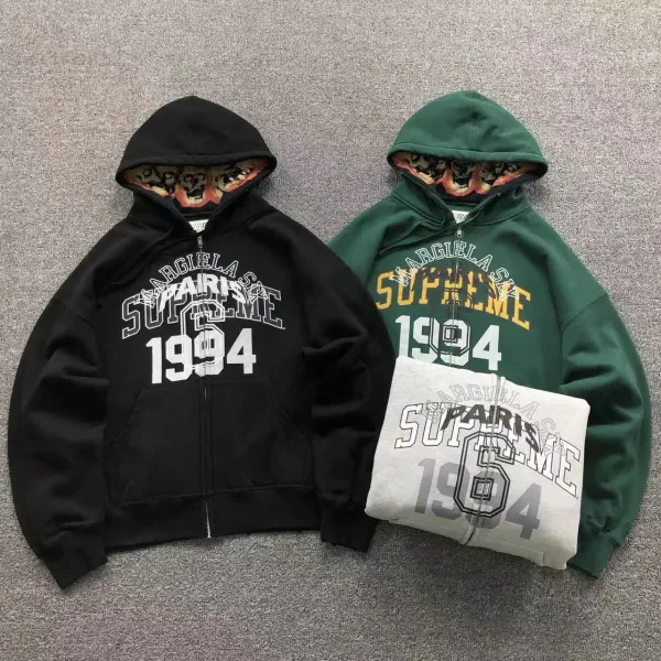 Supreme Box Logo Hoodie Forest Green Hoodie - 21