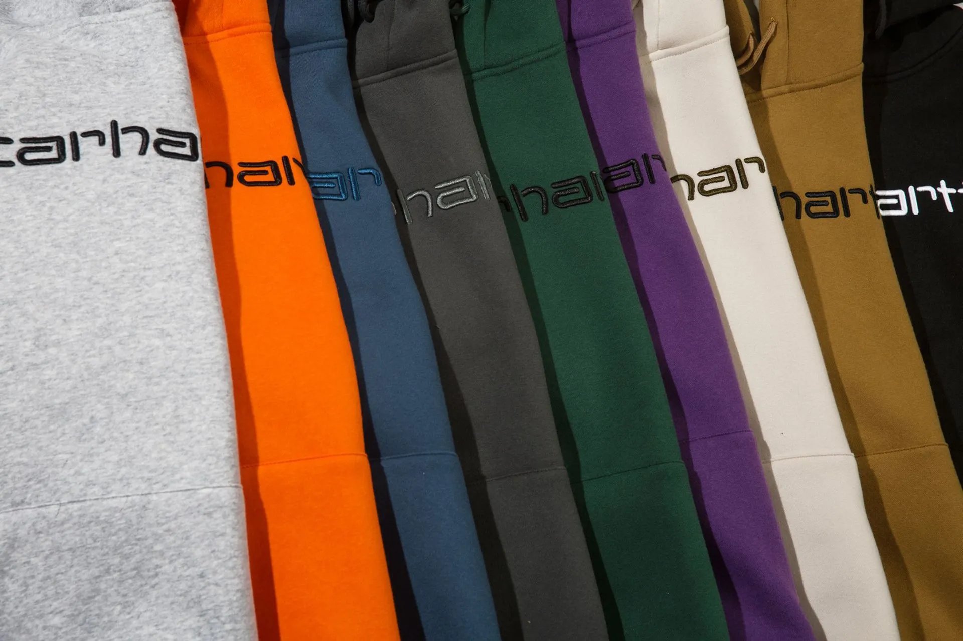 Carhartt WIP Half-Zip Fleece Black Hoodie - 11