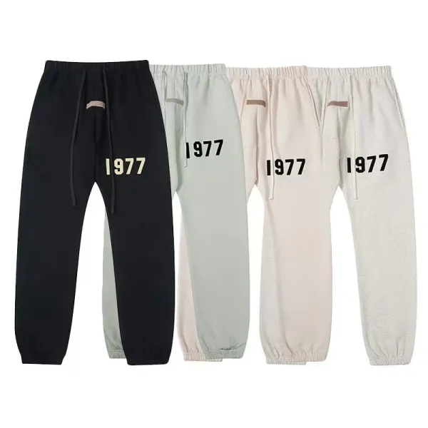 Off-White 1977 Logo Sweatpants Beige - 11