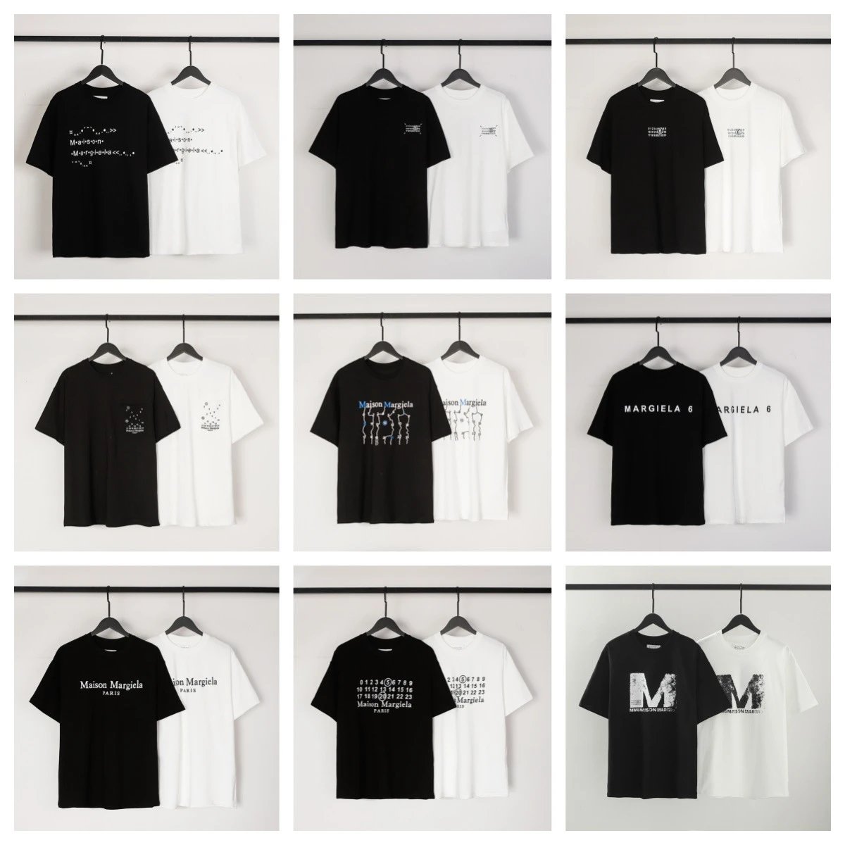 Number Print Cotton T-Shirt