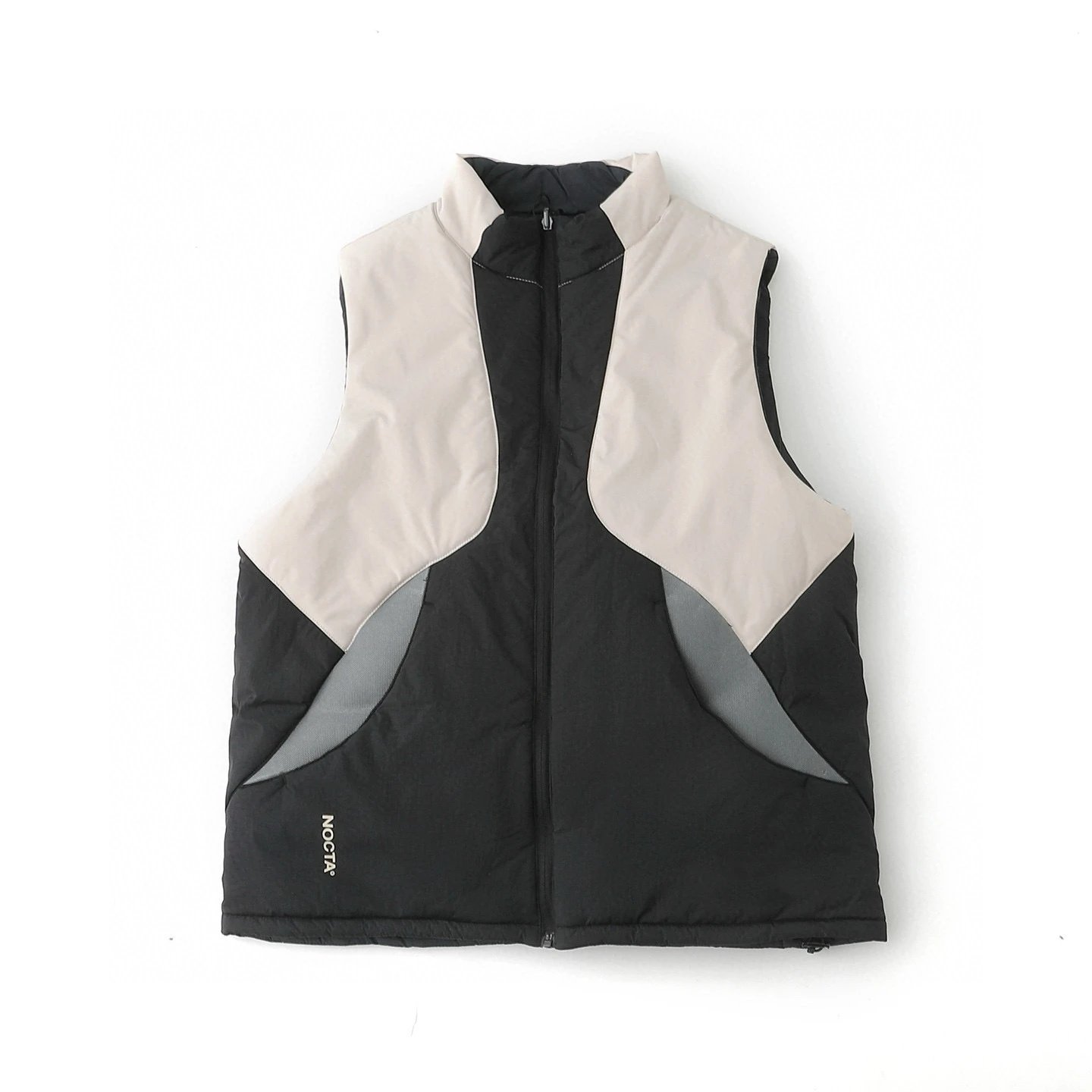 Color-Block Double-Sided Thick Warm Down Vest