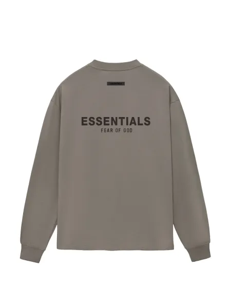 Fear of God Essentials Long Sleeve Tee White - 11