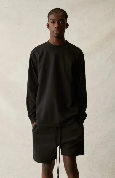 Fear of God Essentials Long Sleeve Tee White - 19
