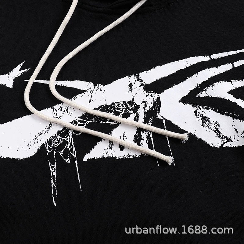 Hellstar Star Flame Black Hoodie - 21