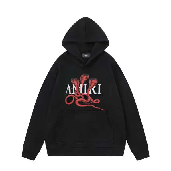 Amiri Angel Hoodie Black - 53