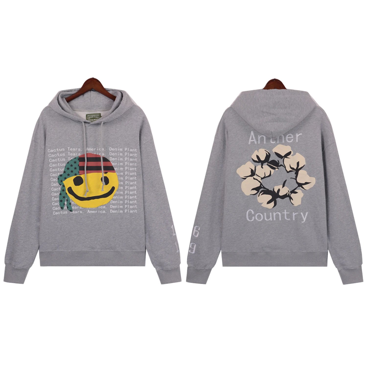 Kapok Sweatshirt Printed Hoodie and Shorts Set photo 7
