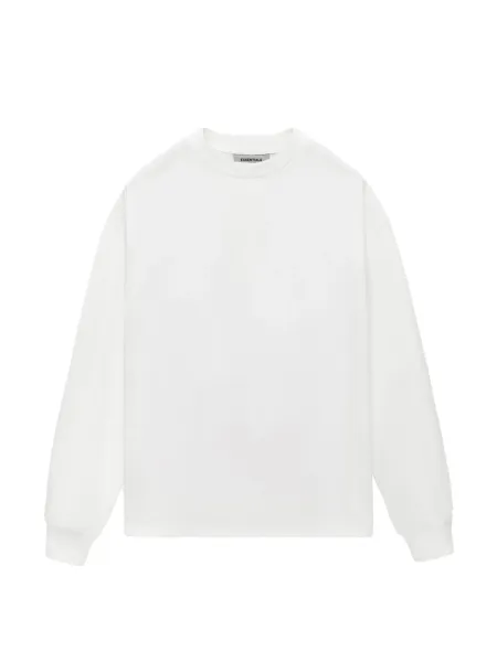 Fear of God Essentials Long Sleeve Tee White - 5
