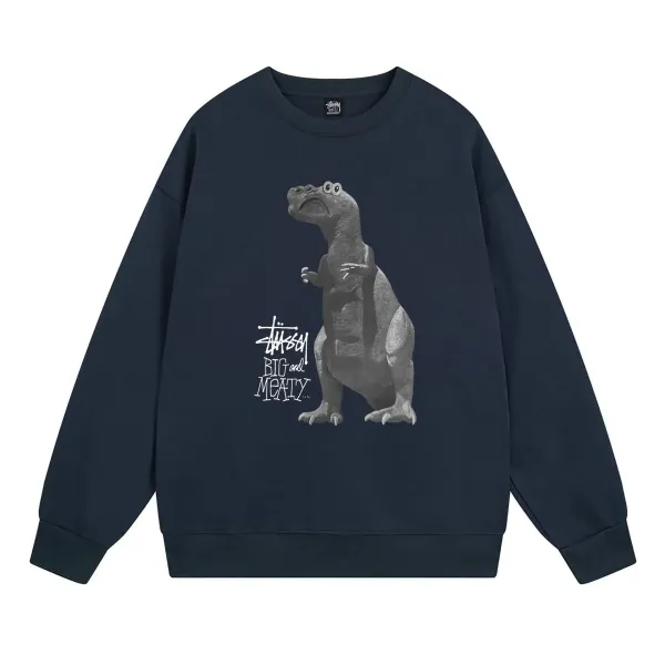 Stussy Flame Logo Crewneck Sweatshirt - 38