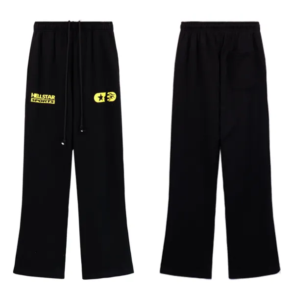 Hellstar Sports Logo Sweatpants Black - 1