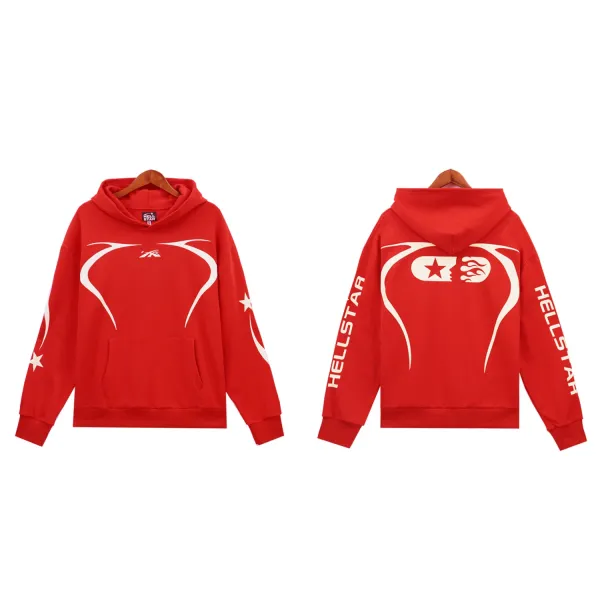 Hellstar Red Graphic Hoodie - 1