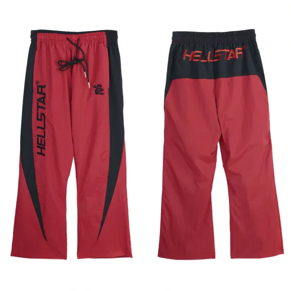Hellstar Flame Logo Sweatpants Black - 14
