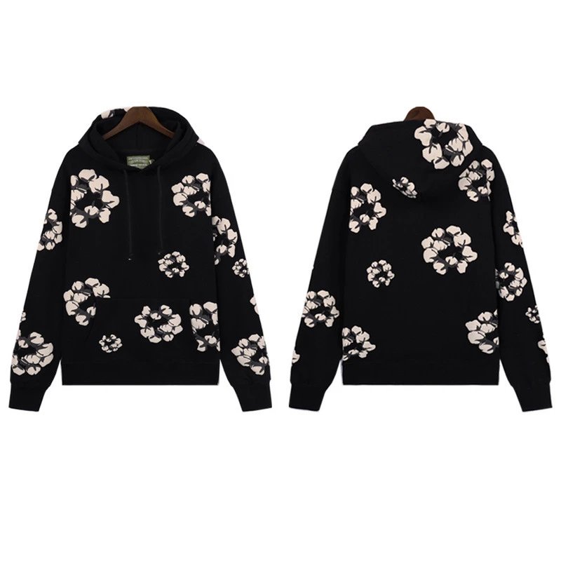 Gucci Floral Print Navy Blue Sweatpants - 11