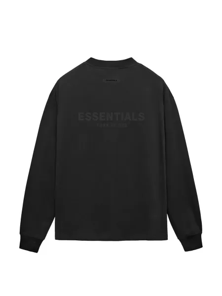 Fear of God Essentials Long Sleeve Tee White - 8