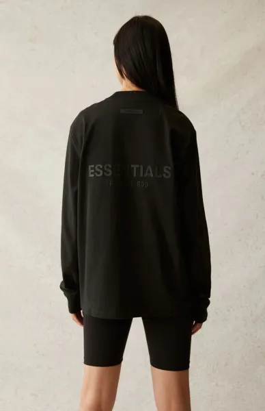 Fear of God Essentials Long Sleeve Tee White - 16