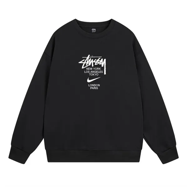 Stüssy x Nike City Series Black Hoodie - 1