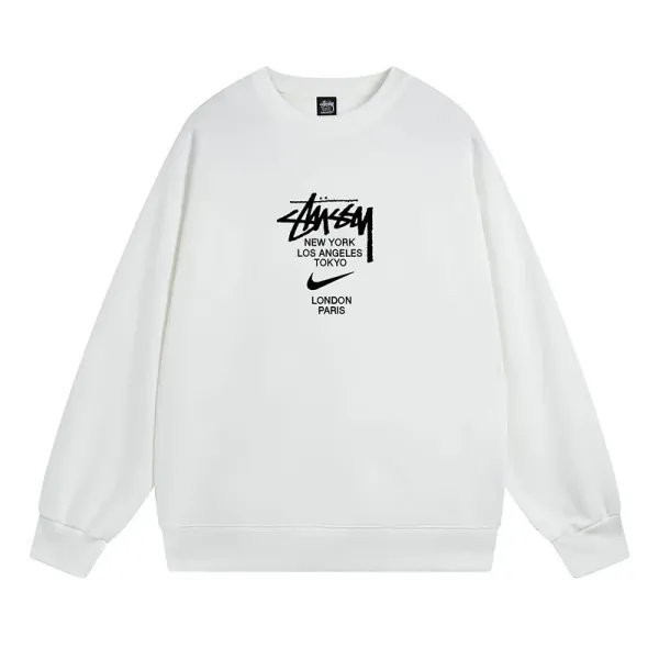 Stussy x Nike City Series White Hoodie - 1