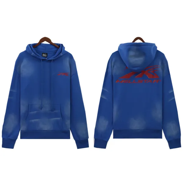 Hellstar Gradient Blue Hoodie - 1