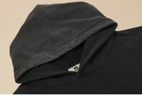 Dead Inside Graphic Hoodie Black - 9