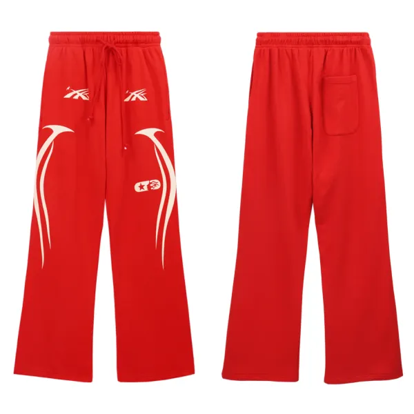 Hellstar Flame Logo Sweatpants Black - 20