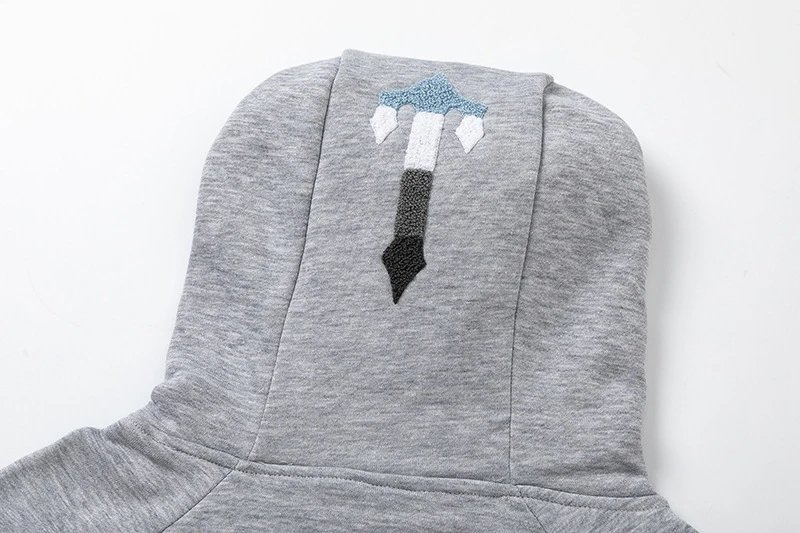 Trapstar Embroidered Logo Light Blue Hoodie - 6