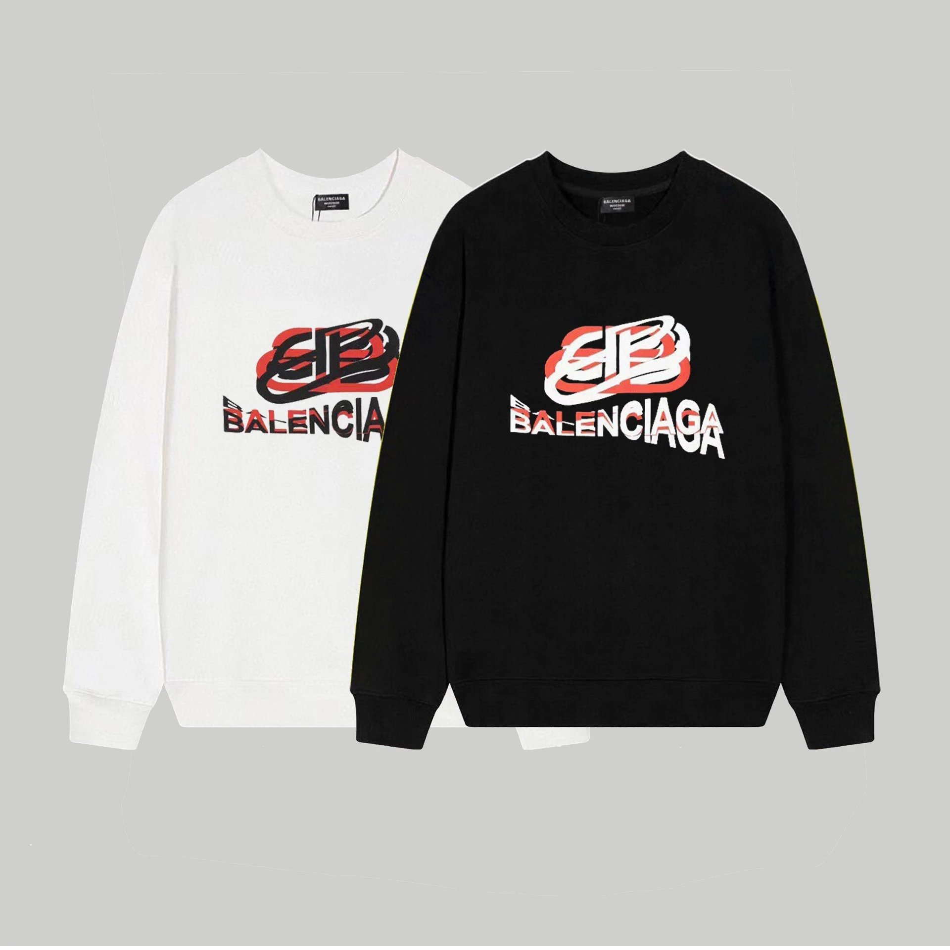 Balenciaga Logo Print Black Hoodie - 14