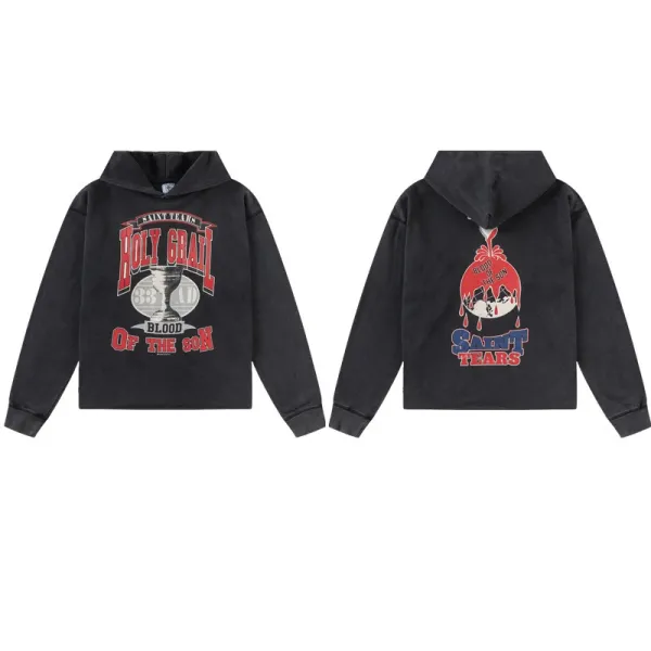 Saint Tears Holy Grail Hoodie Black - 1
