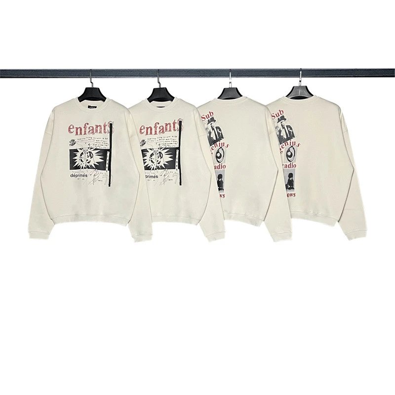 Vintage Loose Crewneck Hoodie