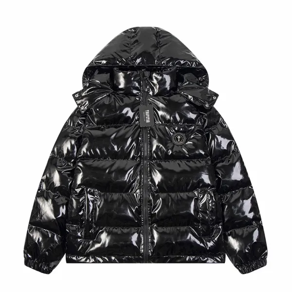 Trapstar Metallic Light Blue Puffer Jacket - 8